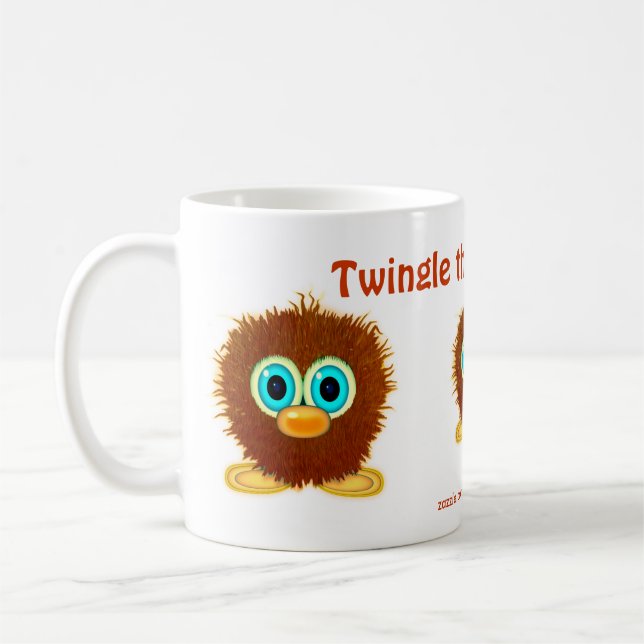 Tauchen Sie ein in die Tasse des lauten Wuzzy-Hint (Links)