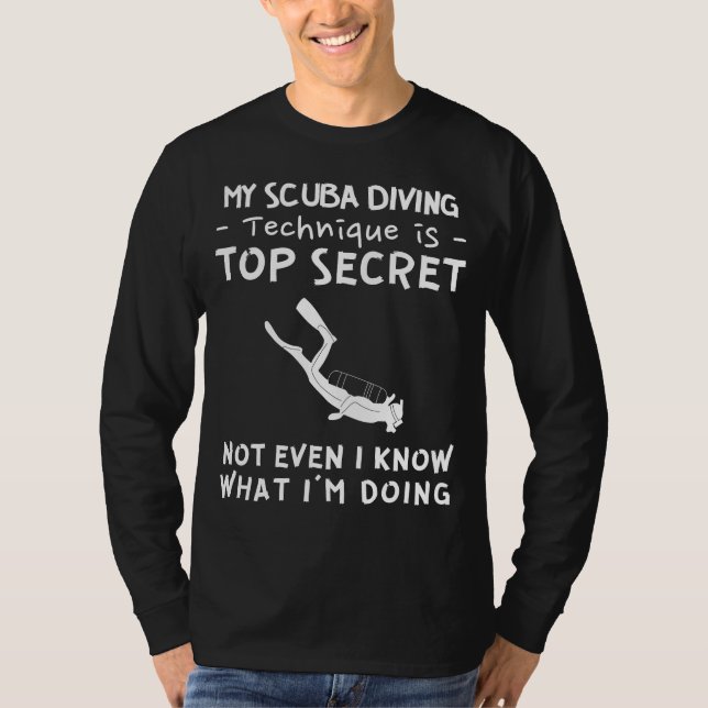 Tauchen Sie ein in Mysterium mit meinem Geheimtipp T-Shirt (Vorderseite)