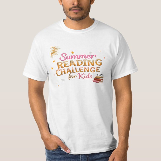 Tauchen Sie ein in Summer Reading Fun! T-Shirt (Vorderseite)