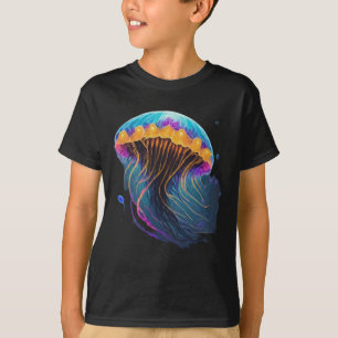 Tauchen Sie ein in Wunder: Biolumineszente Träume T-Shirt