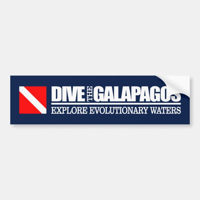 Tauchen Sie Galapagos DF2 Autoaufkleber (Vorne)