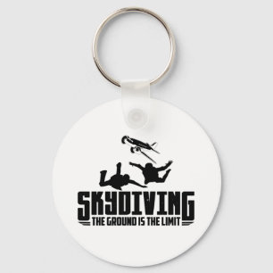 Tauchen  Skydiving Skydiver Geschenke Schlüsselanhänger