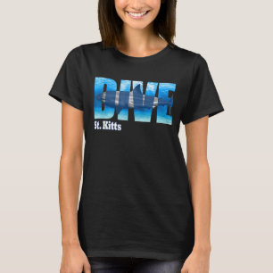 TAUCHEN St. Kitts SCUBA Tauchen Schnorcheln T-Shirt