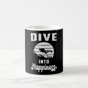 Tauchen Tauchen Sea Scuba Tauchen Funny Geschenk I Kaffeetasse
