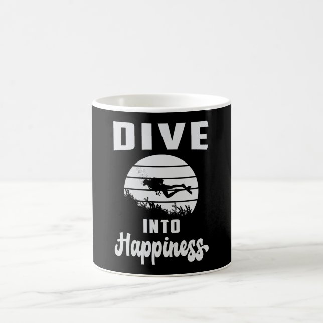 Tauchen Tauchen Sea Scuba Tauchen Funny Geschenk I Kaffeetasse (Mittel)