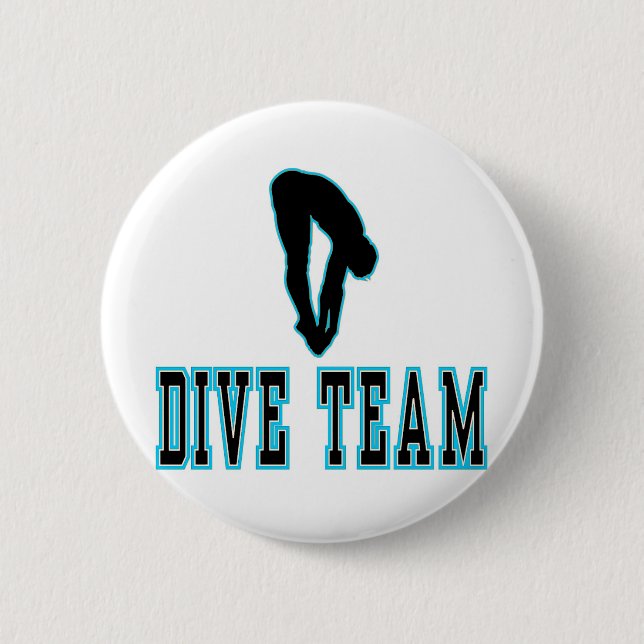 Tauchen-Team-T - Shirts und Geschenke Button (Vorderseite)