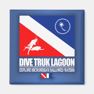 Tauchen Truk Lagune Magnet