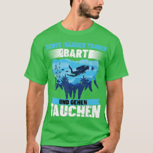 Tauchen und Barttaucher anziehen T-Shirt
