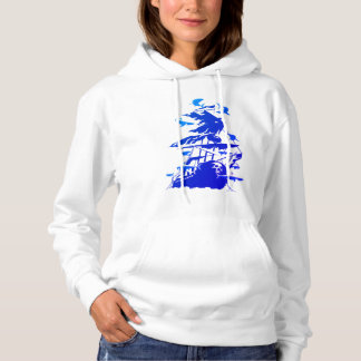 Tauchen und Haie Hoodie