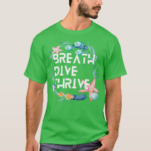 Tauchen und Tauchen Scuba Ocean l T-Shirt