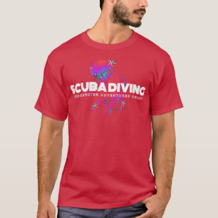 Tauchen unter Wasser Abenteuer warten auf Scuba Oc T-Shirt