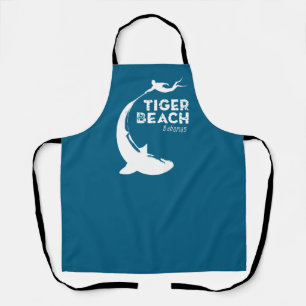 Tauchen von Haifischen am Tiger Beach Schürze