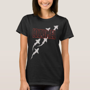 Tauchen von Haifischen Cozumel Scuba Tauchen mit H T-Shirt