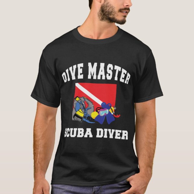 Tauchen-VorlagenSporttaucher T-Shirt (Vorderseite)