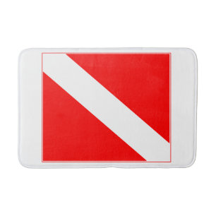 Tauchenflagge Badematte