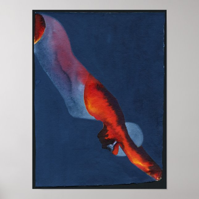 Taucher 2 poster (Vorne)