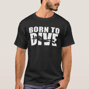 Taucher Geboren T-Shirt