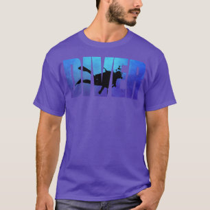 TÄUCHER Liebt Scuba Riff-Tauchen Schnorcheln Vinta T-Shirt