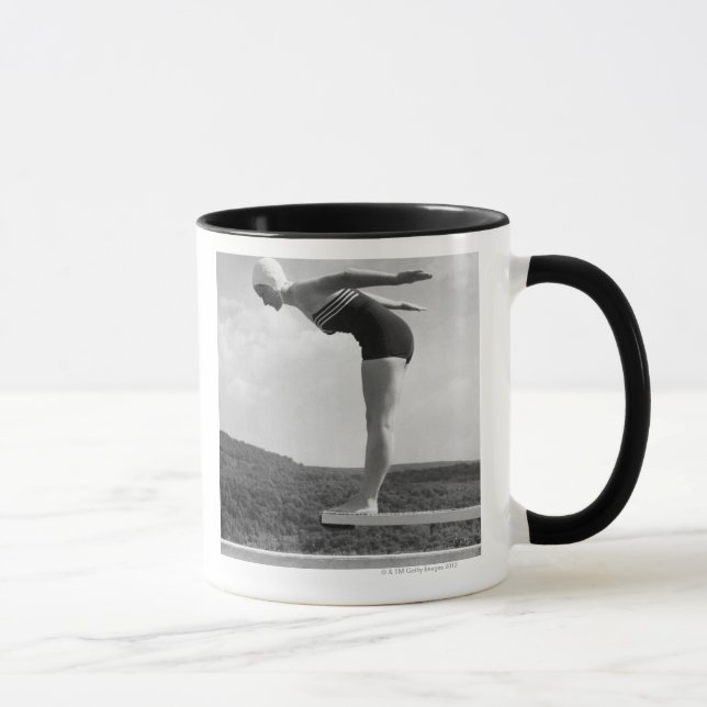 Taucher Tasse (Rechts)