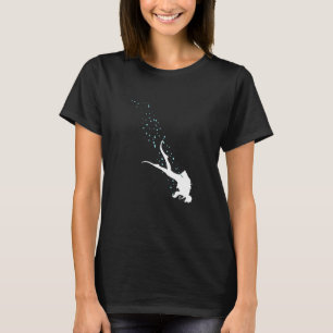 Taucher Tauchen Schwimmen Meer Tauchen W T-Shirt