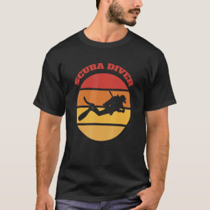 Taucher Tiefsee Ozean Tauchen T-Shirt