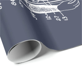 Taucher unten! Plan Geschenkpapier