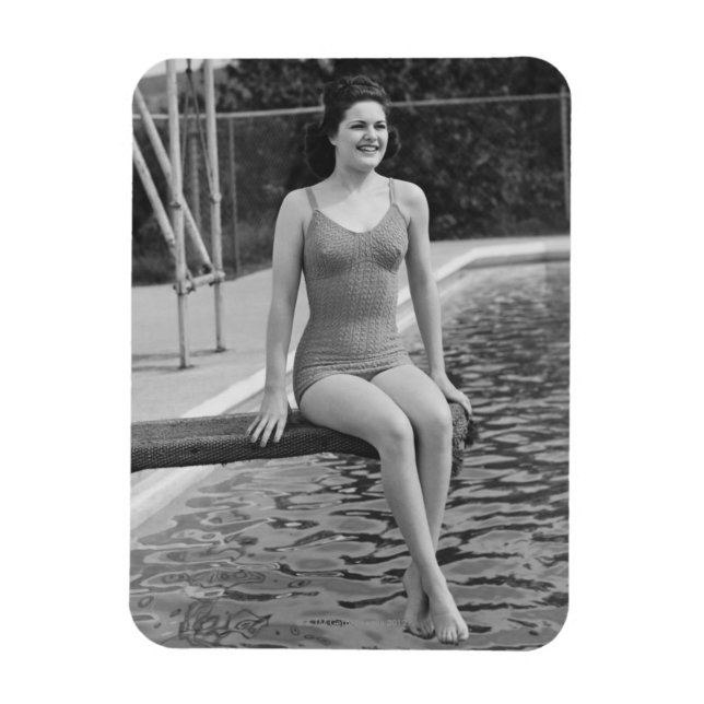 Taucherboard Magnet (Vertikal)