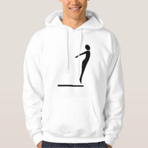 Tauchfigur: Schwarz Hoodie