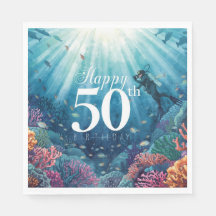 Tauchgang 50. Geburtstag Unterwasser-Geburtstagska