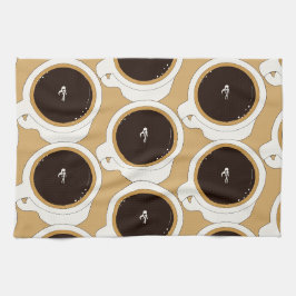 Tauchgang in der Kaffeetasse Geschirrtuch