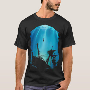 Tauchgeschenk für Tiefsee-Taucher T-Shirt