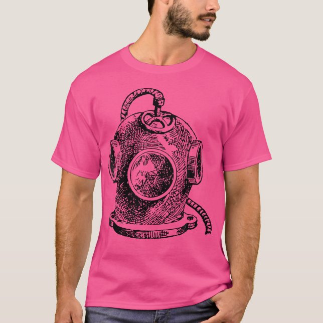 Tauchhelm T-Shirt (Vorderseite)
