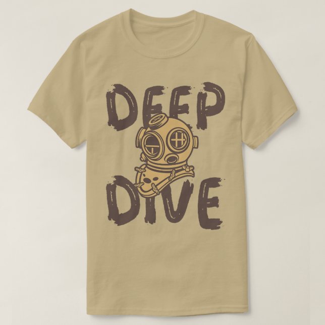 Tauchhelm T-Shirt (Design vorne)