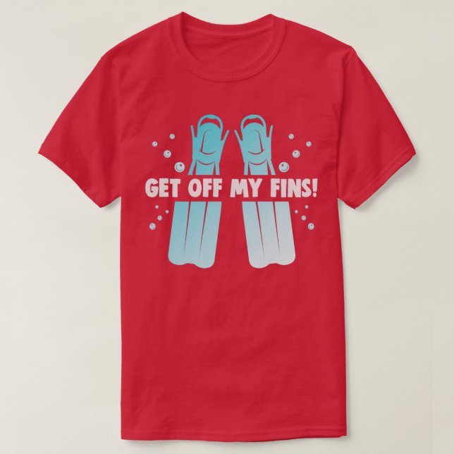 Tauchlehrer gestalten Schnorcheln 14 T-Shirt (Design vorne)
