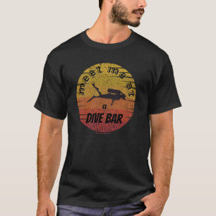 Tauchlehrer Schwimmcoach Rettungsschwimmer Re T-Shirt