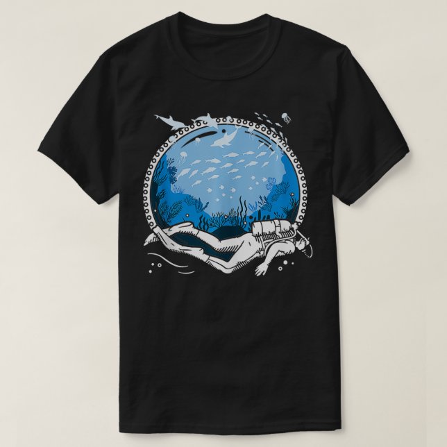 Tauchlehrer T-Shirt (Design vorne)