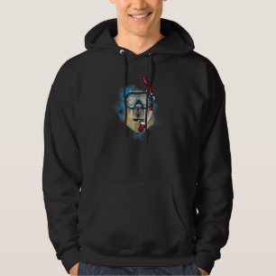 Tauchmaske und Tube für Wildtiere Hoodie