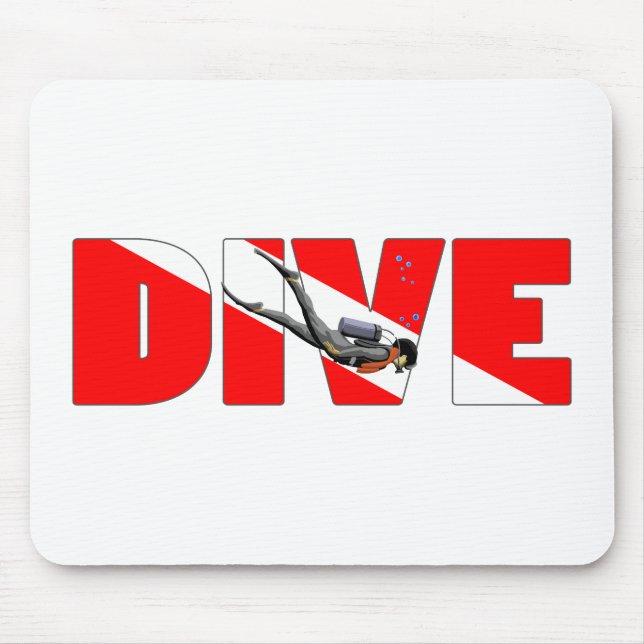 Tauchmeister Mousepad (Vorne)