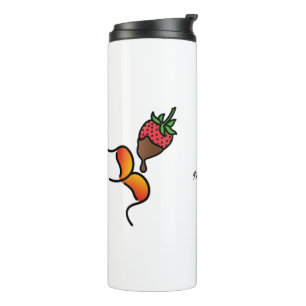 Tauchmuack!!! Erdbeere und Schokolade Thermosbecher