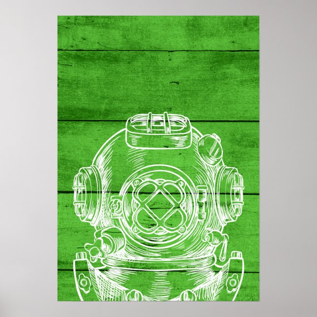 Tauchplakat Poster (Vorne)