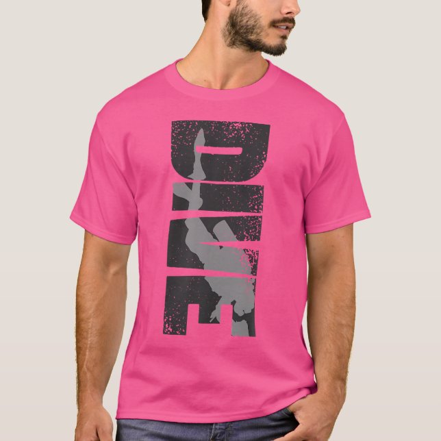 Tauchschule T-Shirt (Vorderseite)