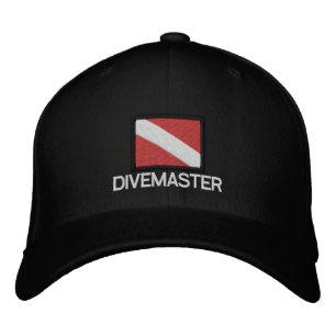 Tauchschutzkappe - DIVEMASTER Bestickte Baseballkappe