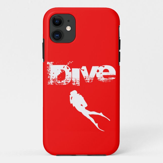 Tauchsport, SCUBA Case-Mate iPhone Hülle (Rückseite)