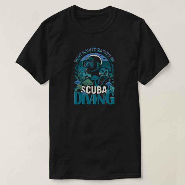 Tauchsport-T - Shirt (Design vorne)