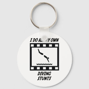 Tauchstunts Schlüsselanhänger