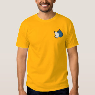 Taufbecken Besticktes T-Shirt