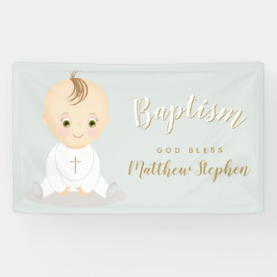 Taufe-Baby Banner