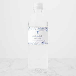 Taufe Botanisch Blau  Floral