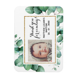 Taufe Christening Eukalyptus Greenerenerity DANK Magnet