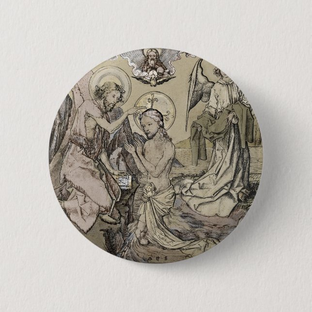 Taufe Christi - Die Taufe Christo Button (Vorderseite)